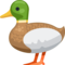 Duck emoji on Facebook